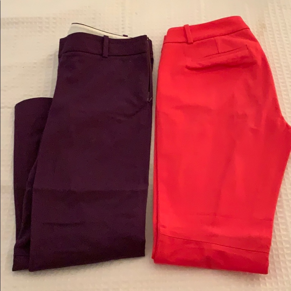 Jcrew Winnie PINK skinny dress pant